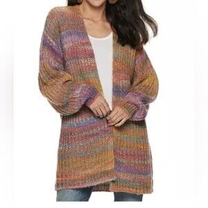American Rag Cardigan Multi Color Oversized.  Size Large